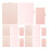 3Sets Pink PP Plastic Binder Dividers for 6 Ring Binders Daily Use 1