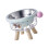 Elevated Pet Feeding Station Insert Dish For Comfortable-Green 1