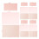 3Sets Pink PP Plastic Binder Dividers for 6 Ring Binders Daily Use 10