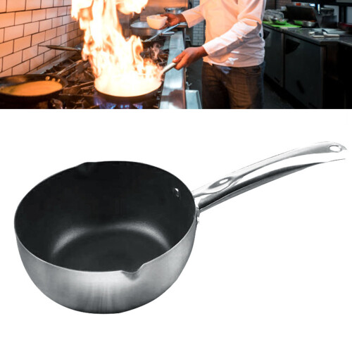 Kochtopf Edelstahl 20 cm Antihaft für 1