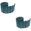 Groen Flexibele Tuinrand Plastic Tuinborder Onderhoud 6