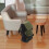 2Pcs Green Fabric Action Figures Backpack for 1/6 Soldier Figure Decor 5