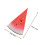 5Pcs Red Artificial Watermelon Slice Models PVC Decorative Fruit Props 2
