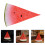 5Pcs Red Artificial Watermelon Slice Models PVC Decorative Fruit Props 8