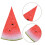 5Pcs Red Artificial Watermelon Slice Models PVC Decorative Fruit Props 9