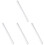 4Rolls Transparent Kitchen Oilproof Sticker Waterproof Wall Protector 4