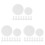120Pcs White Plastic Gallon Drum Lids Bucket Covers Durable Seal Caps 4