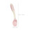 1Ensemble Ensemble Couverts Bébé Rose En PP Tpe Maniable Ergonomique 2