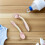 1Ensemble Ensemble Couverts Bébé Rose En PP Tpe Maniable Ergonomique 4