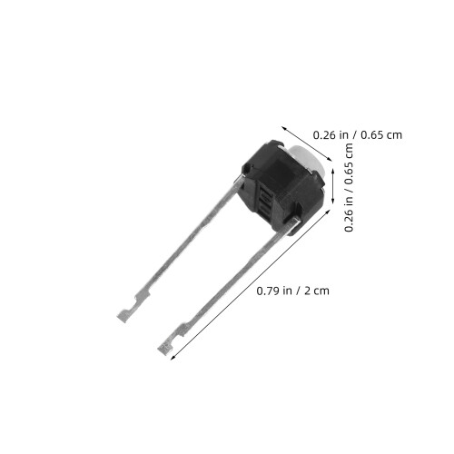 40Pcs Compact Tactile Push Button Switch Set for Breadboard Projects 2