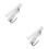 2Pcs Multi-Color Plush Guitar Shoulder Straps Soft Adjustable Fabric 5