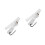 2Pcs Multi-Color Plush Guitar Shoulder Straps Soft Adjustable Fabric 6