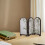 Multi Wood Mini Folding Screen Desktop Partition for Home Decor 5