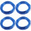 4Rolls Blue Household Aluminum Wire Multi-Function Craft Supply 5