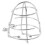2Pcs Durable Iron Fire Sprinkler Cage Covers for Flush Mount Home Use 3