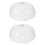 2Pcs PP Microwave Food Covers Transparent for Home Kitchen Use 7