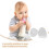 12pcs Baby Bottle Lid Transparent Plastic Dustproof Covers 8