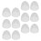12pcs Baby Bottle Lid Transparent Plastic Dustproof Covers 11