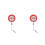 2Pcs Lightweight Double-Sided LED Traffic Stop Paddle Safety Baton 4