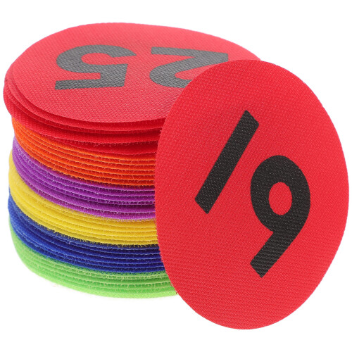 108 Selbstklebende Bodenpunkte Schulspiel Teppichmarker