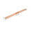 2Pcs Wooden Ruler Double Scale for Classroom Sewing Tailoring Beige 3