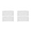 4Pcs Easy Install Bird Cage Cover White Mesh Seed Catchers Protector 10