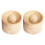 2Sets Wooden Dough Press Dumpling Skin Maker Comfortable Kitchen Tool 1