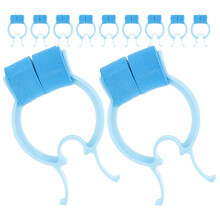 15Pcs Kids & Adults Swimming Nose Clips Comfortable Blue Nose Plugs