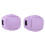 2Pcs Soft Cotton Eye Patch for Kids Glasses 3D Light Blocking Violet 1