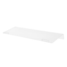 Clear Keyboard Tray Acrylic Holder Stable Anti-Slip Computer Riser