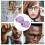 2Pcs Soft Cotton Eye Patch for Kids Glasses 3D Light Blocking Violet 5