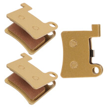 12Pcs Copper Magnesium Golden Disc Brake Pads for Gym Bikes