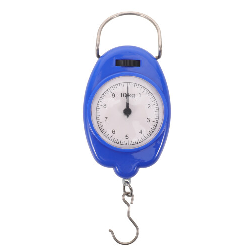 Orange Mini Handheld Spring Scale for Fishing Travel Kitchen Use