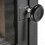 Ergonomic Black Fireplace Door Handle for Home Heating 5