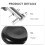 Ergonomic Black Fireplace Door Handle for Home Heating 8