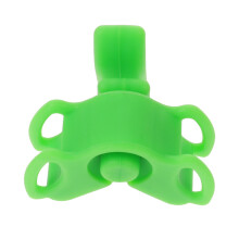 Groene Silicone Mondprops Bite Block Voor Kinderen Thuisgebruik