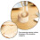 2Sets Dumpling Press Beige - Efficiënte Dumpling Huid Maker 9