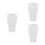 3Pièces Tasses Créatives Transparente En Pièce Réutilisables Maison 9