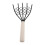 Râteau Main Carbone Acier Bois Creusage 1