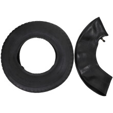 1Paire De Diable Caoutchouc Noir Chambre À Air Valve Incluse