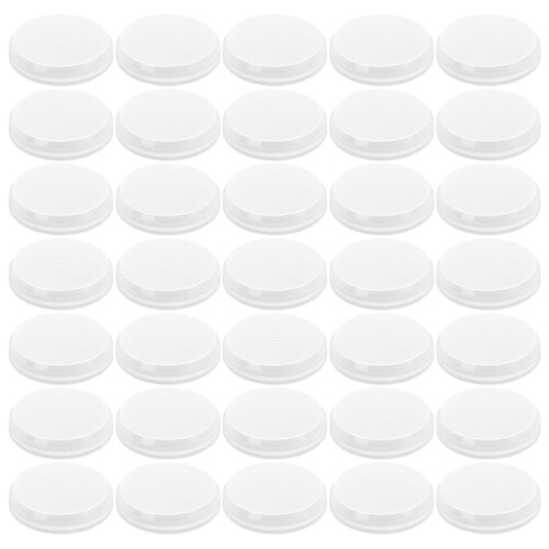 180Pièces Couvercles Plastique Blancs Pour Fûts À Usage Sécurisé 1