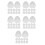 60Pièces Bébé Couvercles Large Durable 7