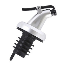 Oil Spout Liquor Pourer – Metal Leakproof Stopper 8.5x3.5cm