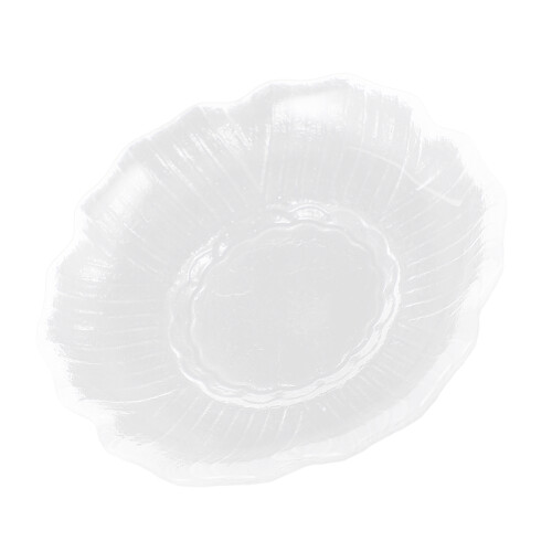 5Pièces Dessous De Verre Transparents Design Simple Pour Café 1