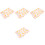 Papier Cadeau Pour , Motif Cœur, 5