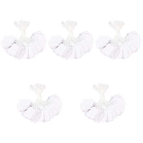Étiquettes De Prix Blanches Ficelle Pour Décoration 2