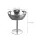 4Pièces Coupelles Inox Élégantes Argentées Pour Desserts Sauces 2