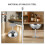 4Pièces Coupelles Inox Élégantes Argentées Pour Desserts Sauces 8