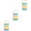 White Thermal Printer Stickers Self Adhesive Labels 5