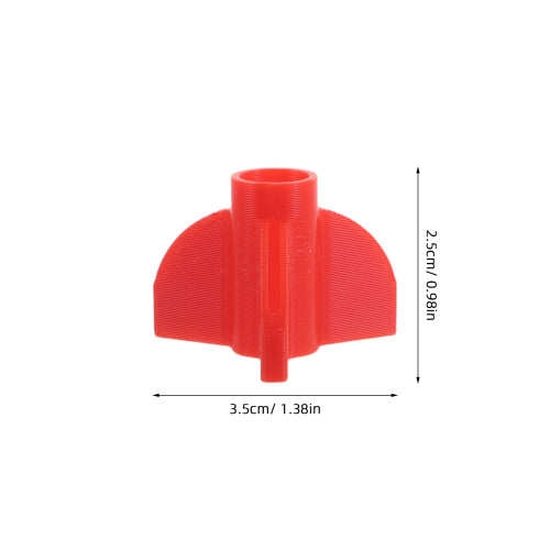 6Pcs Lightweight ABS Arrow Vane Protector Covers for Archery Practice 1